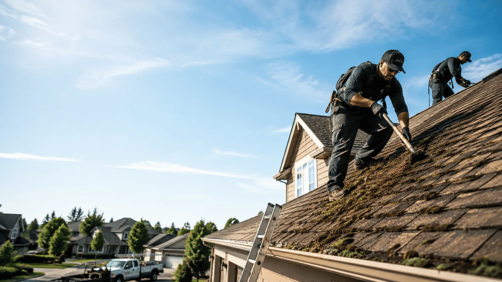 Roof Moss Removal in Nebraska near me